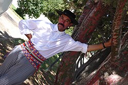 A gaucho man in Junín de los Andes, Neuquén.