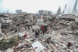 Destruction in Kahramanmaraş