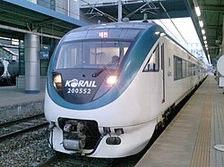 A Korail Class 200000 train in May 2010
