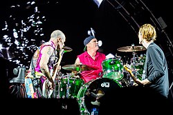 The Red Hot Chili Peppers performing at Rock am Ring in Mendig, Germany, June 2016