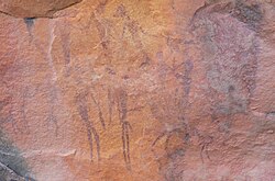 Rock paintings from the Western Cape
