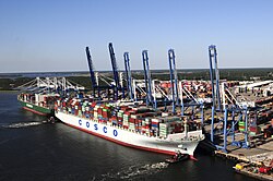 Wanda Welch Terminal in the Port of Charleston