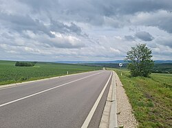 Moldovan landscape in the Ungheni District
