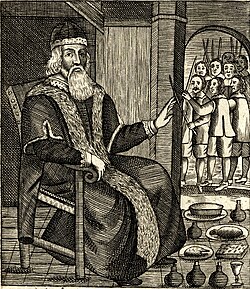 The Examination and Tryal of Old Father Christmas, (1686), published after Christmas was reinstated as a holy day in England