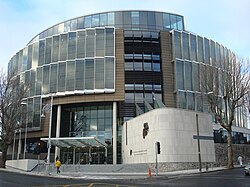The Criminal Courts of Justice is the principal building for criminal courts.