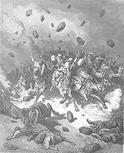 Destruction of the Army of the Amorites by Gustave Doré