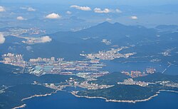 Hanwha Ocean Okpo Shipyard in Geoje