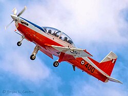 A KT-1 Woongbi in flight