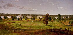 University of Michigan (1855) by Jasper Francis Cropsey
