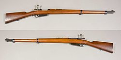 Mauser Experimental Model 92 in caliber 8x58R. This rifle took part in the rifle trials that led to the Swedish Mauser.