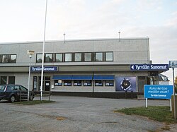 The office building of Tyrvään Sanomat in Sastamala, Finland