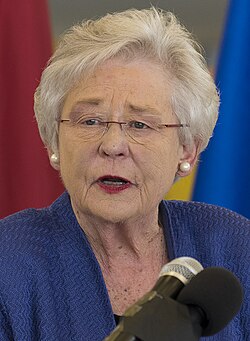 Republican Kay Ivey is the governor of Alabama as of 2025.