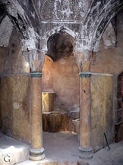 Ghazaleh House hammam interior