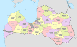 Administrative divisions of Latvia