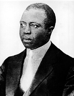 Scott Joplin, considered the "King of Ragtime" (1912)