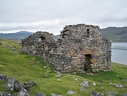 The last written records of the Norse Greenlanders are from a 1408 marriage at Hvalsey Church, which is now the best-preserved Norse ruin.