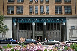 Stuyvesant High School in Tribeca[255]