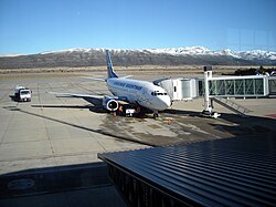 Bariloche Airport.