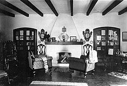 A room of the Güiraldes' house in San Antonio de Areco, currently a gaucho museum.