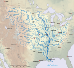 The Mississippi River Valley, along which Louisiana Voodoo was found