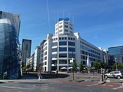 The Philips Light Tower in Eindhoven, originally a light bulb factory and later the company headquarters, August 2012[26]