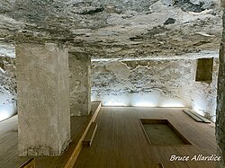 Akhenaten's original tomb burial chamber at Amarna