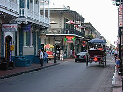 Bourbon Street, New Orleans, 2002