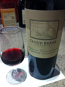 A Californian Cabernet Sauvignon from the Central Coast AVA