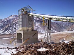 Veladero mine is a gold mine in San Juan Province.