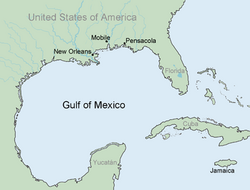 The Gulf of Mexico was utilized by privateers in Florida, Louisiana, and Texas to smuggle enslaved Africans from Cuba.