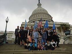 ETGE members at Capitol Hill on 14 September 2004