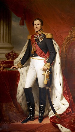 King Leopold I, an elected founder of the hereditary monarchy of Belgium