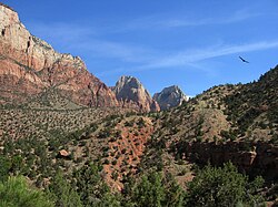 Mountains in Zion National Park, Utah