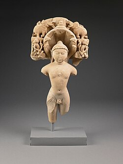Carving of Parshvanatha, India, 950 CE