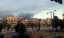 The Armenian and Assyrian neighborhoods of Aleppo under attack by Islamists in August 2016