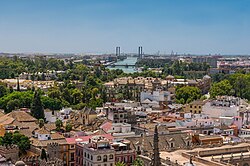 Skyline of Seville from the top of the Giralda