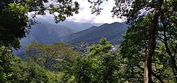 View of San Francisco in las Southern Andean Yungas.