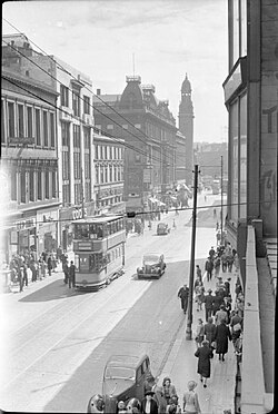 Sauchiehall Street in 1943 during World War II