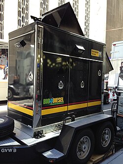Biodiesel is also used in rental generators