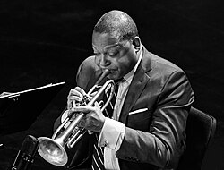 Wynton Marsalis, an important figure in the revival of bop