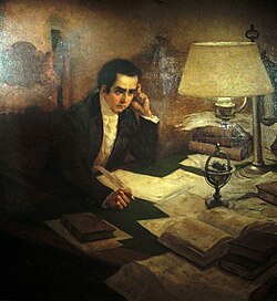 Mariano Moreno, Secretary of War, was one of the most important members of the Primera Junta