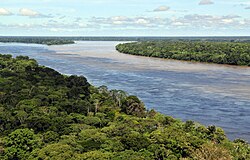 Amazon tributaries near Manaus