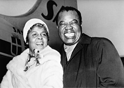 Armstrong with Lucille Wilson, c. 1960s