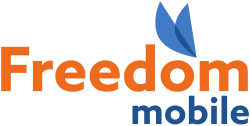 Former Freedom Mobile logo (2016-2024)