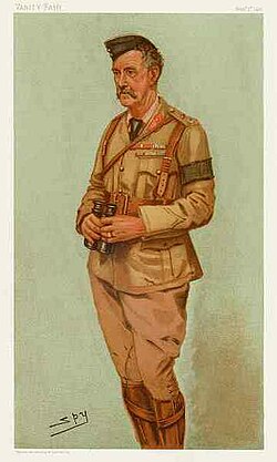 "4th Division". Caricature by Spy published in Vanity Fair in 1901.