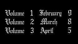 Original release dates for the Vultures trilogy.