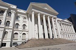 Historical building of the Federal University of Paraná, one of the oldest universities in Brazil, located in Curitiba
