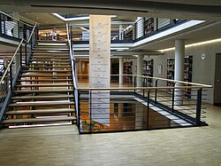 ZBW building interior, Kiel