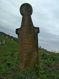 Tomb of a Chechen warrior of the 19th century