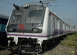 Mumbai Suburban Railway carries more than 7.24 million commuters daily
